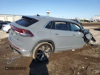2024 Volkswagen Atlas SEL Premium R-Line z VIN 1V2FE2CA4RC251030, wystawiony jako Copart lot #48565785 z przebiegiem 8 917 mil mil oraz Szkoda całkowita • Salvage title. Historia ofert i sprzedaży dostępna na DreamBid. Obrazek 3.