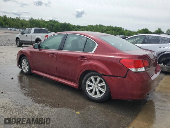2010 Subaru Legacy Premium with VIN 4S3BMBB6XA3230686, listed as a Copart auction lot 57419855 with 74,408 mi miles and Salvage title. Bid and sale history available at DreamBid. Image 2.