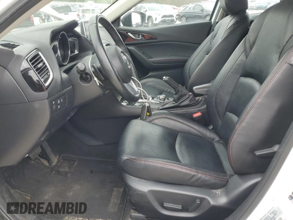 2014 Mazda 3 S Touring with VIN JM1BM1L33E1185784, listed as a Copart auction lot 53609135 with 67,043 mi miles and Clean Title. Bid and sale history available at DreamBid. Image 7.