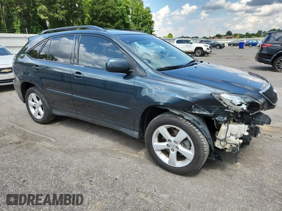 2005 Lexus RX 330 z VIN 2T2GA31U15C028171, wystawiony jako Copart lot #60435515 z przebiegiem 193 229 mil mil oraz Szkoda całkowita • Salvage title. Historia ofert i sprzedaży dostępna na DreamBid. Obrazek 4.