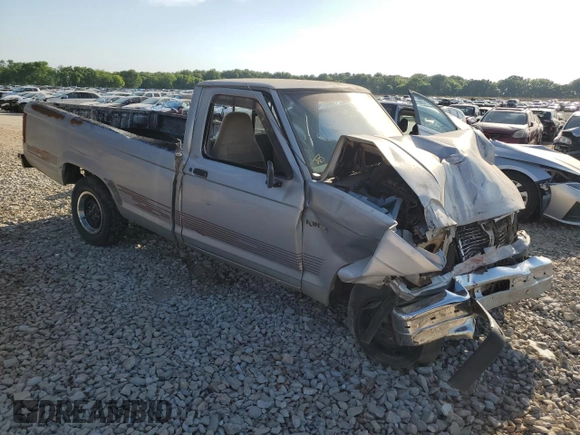 1991 Ford Ranger with VIN 1FTCR10U9MUC84433, listed as a Copart auction lot 53667895 with 61,258 mi miles and Salvage title. Bid and sale history available at DreamBid. Image 4.