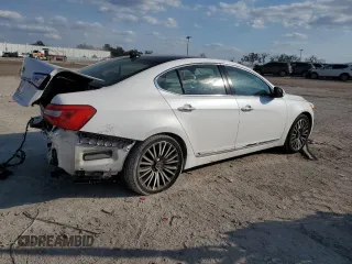 2014 Kia Cadenza Premium with VIN KNALN4D79E5132386, listed as a Copart auction lot 44156545 with 60,780 mi miles and Salvage Title. Bid and sale history available at carsss.com. Image 3.