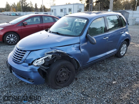 2006 Chrysler PT Cruiser with VIN 3A4FY48B26T274712, listed as a Copart auction lot 79534674 with 126,602 mi miles and Salvage Title. Bid and sale history available at carsss.com. Image 1.