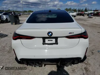 2021 BMW M4 with VIN WBS53AZ07MCF87691, listed as a Copart auction lot 84973784 with 27,532 mi miles and Non Repairable. Bid and sale history available at carsss.com. Image 6.