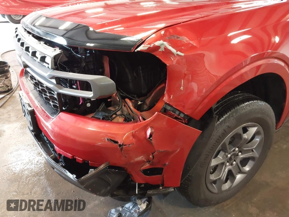 2023 Ford Maverick XL with VIN 3FTTW8F90PRA60130, listed as a IAAI auction lot 41912536 with 11,460 mi miles and . Bid and sale history available at DreamBid. Image 6.