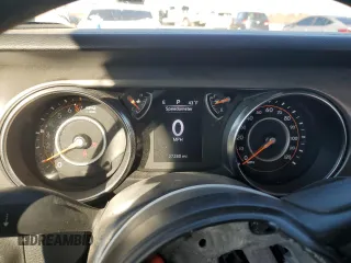 2022 Jeep Wrangler Sport with VIN 1C4HJXAG5NW235311, listed as a Copart auction lot 45044255 with 27,280 mi miles and Salvage title. Bid and sale history available at DreamBid. Image 9.