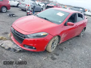 2014 Dodge Dart GT with VIN 1C3CDFEBXED871362, listed as a IAAI auction lot 41927980 with 132,098 mi miles. Bid and sale history available at carsss.com. Image 16.