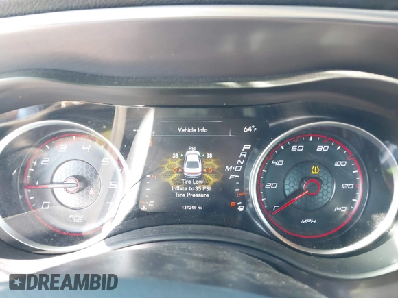 2019 Dodge Charger SXT with VIN 2C3CDXBG3KH707567, listed as a IAAI auction lot 41942936 with 137,249 mi miles and . Bid and sale history available at DreamBid. Image 7.