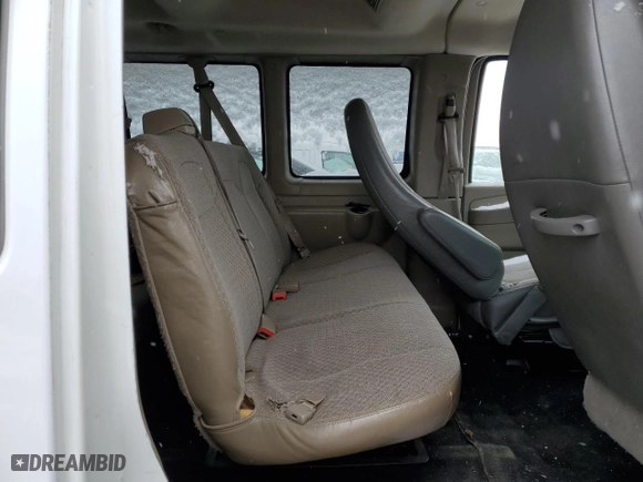 2013 Chevrolet Express Passenger LT with VIN 1GAZG1FG5D1153320, listed as a Copart auction lot 88986785 with 0 mi miles and Salvage Title. Bid and sale history available at carsss.com. Image 11.