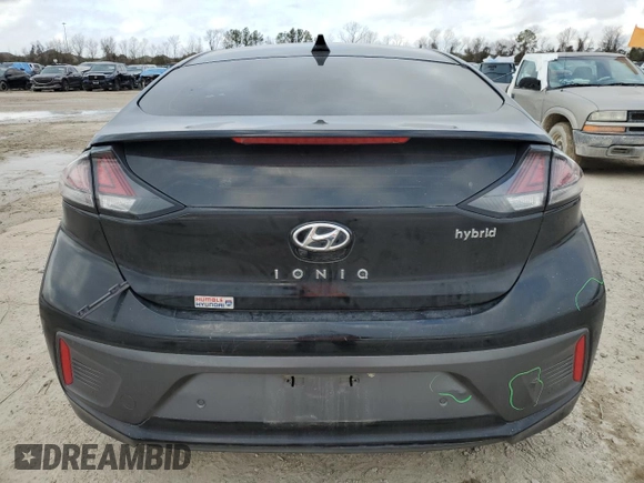 2021 Hyundai Ioniq Limited z VIN KMHC05LC2MU255047, wystawiony jako Copart lot #44165295 z przebiegiem 46 826 mil mil oraz Szkoda całkowita • Salvage title. Historia ofert i sprzedaży dostępna na DreamBid. Obrazek 6.