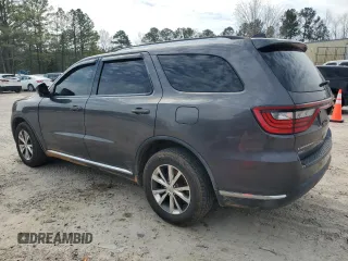2016 Dodge Durango Limited with VIN 1C4RDJDG2GC331132, listed as a Copart auction lot 48737355 with 187,298 mi miles and Salvage Title. Bid and sale history available at DreamBid. Image 2.