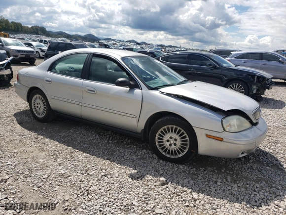 2004 Mercury Sable GS with VIN 1MEFM50UX4A619346, listed as a Copart auction lot 71295284 with 71,883 mi miles and Salvage Title. Bid and sale history available at carsss.com. Image 4.