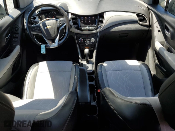 2020 Chevrolet Trax LT with VIN 3GNCJPSB6LL127304, listed as a Copart auction lot 58352545 with Not provided miles and Salvage title. Bid and sale history available at DreamBid. Image 8.