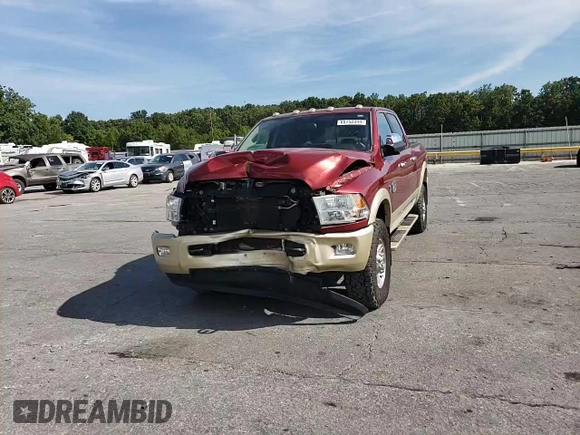 2012 Ram 2500 Laramie Longhorn with VIN 3C6UD5GL4CG225905, listed as a Copart auction lot 68752344 with 141,210 mi miles and Salvage Title. Bid and sale history available at carsss.com. Image 11.