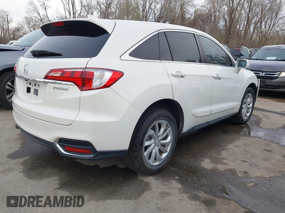 2016 Acura RDX Technology with VIN 5J8TB3H56GL001561, listed as a IAAI auction lot 41780028 with 50,770 mi miles and . Bid and sale history available at DreamBid. Image 4.