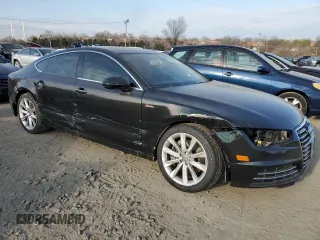 2016 Audi A7 3.0 Premium Plus with VIN WAUWGAFC4GN008691, listed as a Copart auction lot 80974753 with 114,983 mi miles. Bid and sale history available at carsss.com. Image 4.