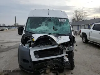 2019 Ram ProMaster Cargo Van with VIN 3C6TRVBG9KE528986, listed as a Copart auction lot 42177044 with 36,445 mi miles and Salvage Title. Bid and sale history available at carsss.com. Image 5.