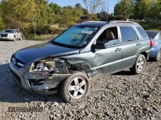 2009 Kia Sportage LX with VIN KNDJE723597555861, listed as a Copart auction lot 70867934 with 102,198 mi miles and Salvage Title. Bid and sale history available at carsss.com. Image 1.