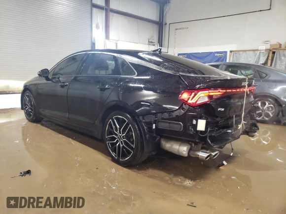 2022 Kia K5 GT with VIN 5XXG44J86NG153745, listed as a Copart auction lot 47541255 with 88,799 mi miles and Salvage Title. Bid and sale history available at carsss.com. Image 2.
