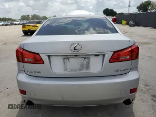 2006 Lexus IS 350 with VIN JTHBE262165010187, listed as a Copart auction lot 60073125 with 174,635 mi miles and Salvage title. Bid and sale history available at DreamBid. Image 6.