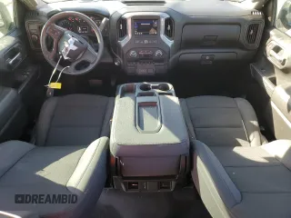 2024 Chevrolet Silverado 1500 Custom with VIN 1GCPABEK2RZ102085, listed as a Copart auction lot 87700835 with 31,311 mi miles and Salvage Title. Bid and sale history available at DreamBid. Image 8.