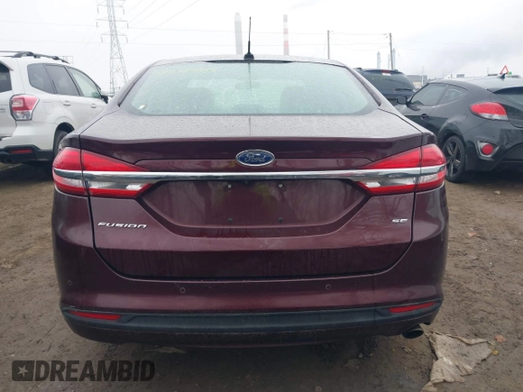 2018 Ford Fusion SE with VIN 3FA6P0H72JR202854, listed as a IAAI auction lot 41571355 with 88,182 mi miles. Bid and sale history available at carsss.com. Image 16.