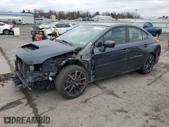 2018 Subaru WRX Premium with VIN JF1VA1B63J9805665, listed as a Copart auction lot 47117885 with 85,319 mi miles and Salvage Title. Bid and sale history available at carsss.com. Image 1.