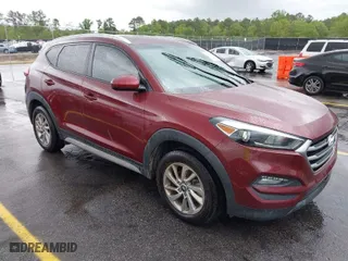 2018 Hyundai Tucson SEL with VIN KM8J33A46JU641609, listed as a IAAI auction lot 41985516 with 94,872 mi miles. Bid and sale history available at carsss.com. Image 1.