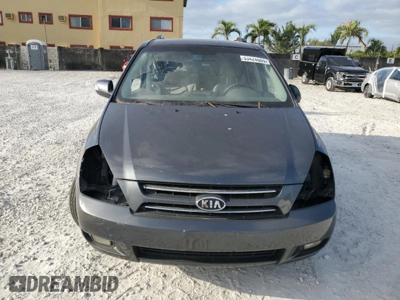 2012 Kia Sedona LX with VIN KNDMG4C77C6472498, listed as a Copart auction lot 53424005 with 0 mi miles and Clean Title. Bid and sale history available at carsss.com. Image 5.