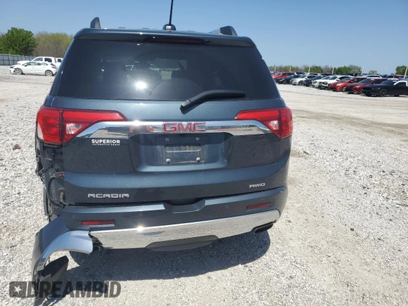 2019 GMC Acadia Denali with VIN 1GKKNXLS1KZ242671, listed as a Copart auction lot 52595325 with 54,411 mi miles and Salvage Title. Bid and sale history available at carsss.com. Image 6.