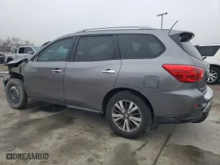 2017 Nissan Pathfinder SV with VIN 5N1DR2MN4HC676319, listed as a Copart auction lot 43793655 with 108,037 mi miles and Salvage Title. Bid and sale history available at carsss.com. Image 2.