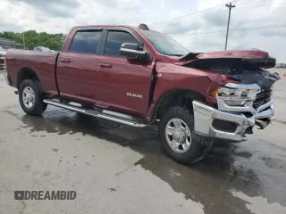 2021 Ram 2500 Big Horn with VIN 3C6UR5DJ7MG556130, listed as a Copart auction lot 54863635 with 220,125 mi miles and Salvage title. Bid and sale history available at DreamBid. Image 4.
