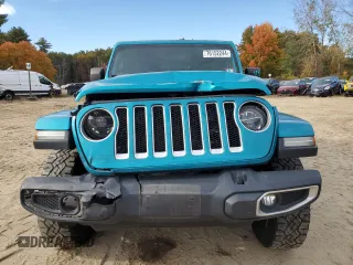 2020 Jeep Wrangler Unlimited Sahara with VIN 1C4HJXEN5LW107415, listed as a Copart auction lot 76152244 with 117,840 mi miles and Salvage title. Bid and sale history available at DreamBid. Image 5.
