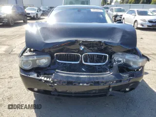 2003 BMW 7 Series 745i with VIN WBAGL634X3DP63533, listed as a Copart auction lot 49538815 with 126,926 mi miles and Salvage Title. Bid and sale history available at carsss.com. Image 5.