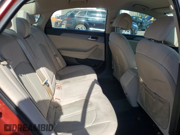 2017 Hyundai Sonata SE with VIN 5NPE24AFXHH533918, listed as a Copart auction lot 54558815 with 97,464 mi miles and Clean Title. Bid and sale history available at carsss.com. Image 10.