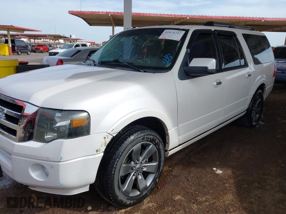 2012 Ford Expedition Max Limited с VIN 1FMJK2A56CEF10098, выставлен на аукционе IAAI как лот 41874747 с пробегом 195 960 миль миль и . История ставок и продаж доступна на DreamBid. Изображение 2.