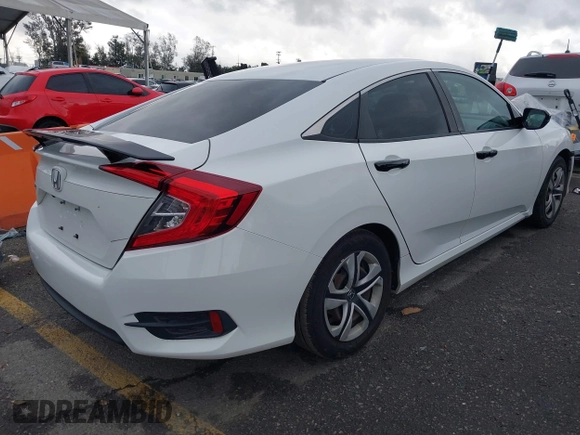 2016 Honda Civic Sedan LX with VIN 2HGFC2F54GH564676, listed as a IAAI auction lot 41784352 with 107,939 mi miles. Bid and sale history available at carsss.com. Image 4.