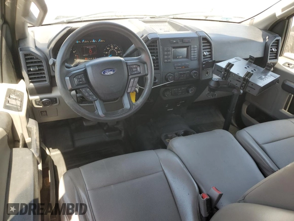 2017 Ford F-150 XL with VIN 1FTEX1C85HFB35704, listed as a Copart auction lot 50932485 with 198,870 mi miles and Clean Title. Bid and sale history available at carsss.com. Image 8.