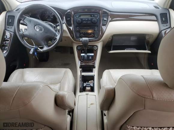 2002 Toyota Highlander with VIN JTEHF21A720078519, listed as a Copart auction lot 47049295 with 129,897 mi miles and Salvage Title. Bid and sale history available at carsss.com. Image 8.