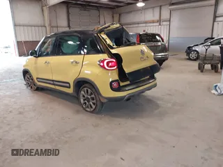2015 FIAT 500L Urbana Trekking with VIN ZFBCFADH1FZ031430, listed as a IAAI auction lot 41759452 with 129,095 mi miles and . Bid and sale history available at DreamBid. Image 3.