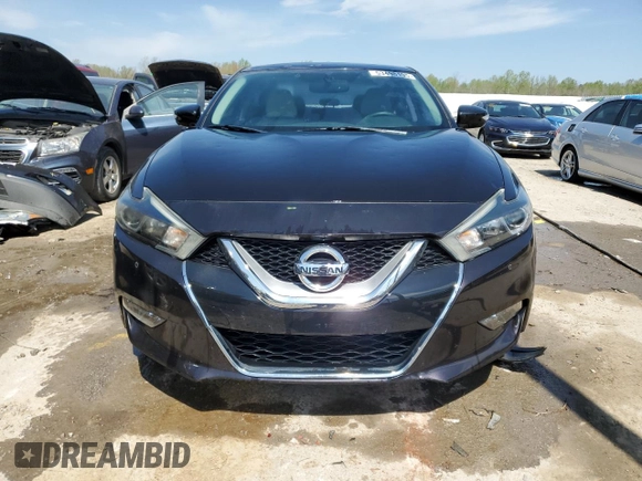 2017 Nissan Maxima SV with VIN 1N4AA6AP0HC410930, listed as a Copart auction lot 53498195 with 54,178 mi miles and Salvage Title. Bid and sale history available at DreamBid. Image 5.