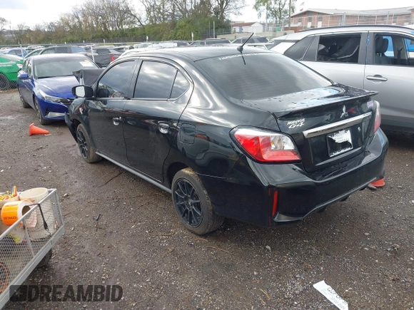 2023 Mitsubishi Mirage ES with VIN ML32FUFJ3PHF01738, listed as a IAAI auction lot 40819626 with 30,389 mi miles and . Bid and sale history available at DreamBid. Image 3.