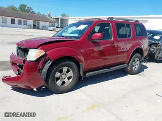 2005 Nissan Pathfinder LE with VIN 5N1AR18W15C704878, listed as a IAAI auction lot 41735335 with 162,191 mi miles. Bid and sale history available at carsss.com. Image 18.