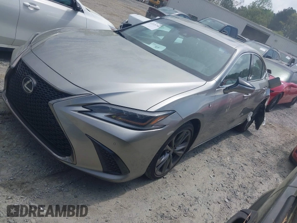 2019 Lexus ES with VIN 58ABZ1B19KU023027, listed as a IAAI auction lot 41935746 with 72,360 mi miles. Bid and sale history available at carsss.com. Image 14.