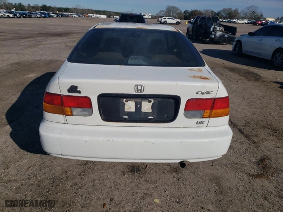1997 Honda Civic DX with VIN 1HGEJ6221VL027929, listed as a Copart auction lot 41626035 with 119,377 mi miles and Salvage Title. Bid and sale history available at carsss.com. Image 6.