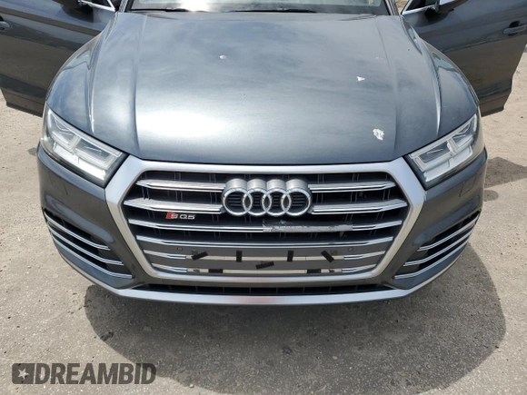2018 Audi SQ5 Premium Plus with VIN WA1A4AFY6J2084420, listed as a Copart auction lot 68726034 with Not Provided miles and Salvage Title. Bid and sale history available at DreamBid. Image 13.