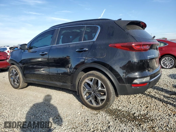 2021 Kia Sportage EX with VIN KNDPN3AC0M7876820, listed as a Copart auction lot 43439205 with 46,468 mi miles and Salvage title. Bid and sale history available at DreamBid. Image 2.