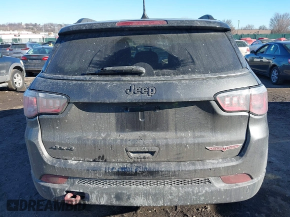2017 Jeep Compass Trailhawk with VIN 3C4NJDDB8HT666169, listed as a IAAI auction lot 41434519 with 143,263 mi miles and . Bid and sale history available at DreamBid. Image 16.
