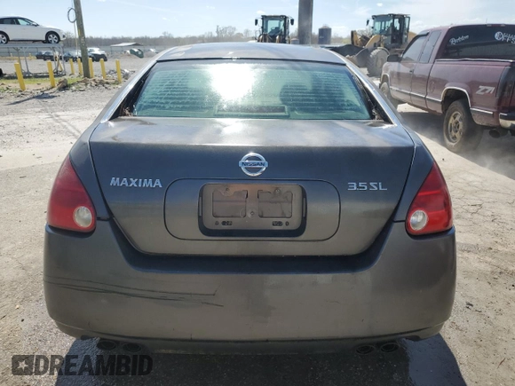 2006 Nissan Maxima 3.5 SL with VIN 1N4BA41E26C816728, listed as a Copart auction lot 49298315 with 416,375 mi miles and Salvage Title. Bid and sale history available at carsss.com. Image 6.