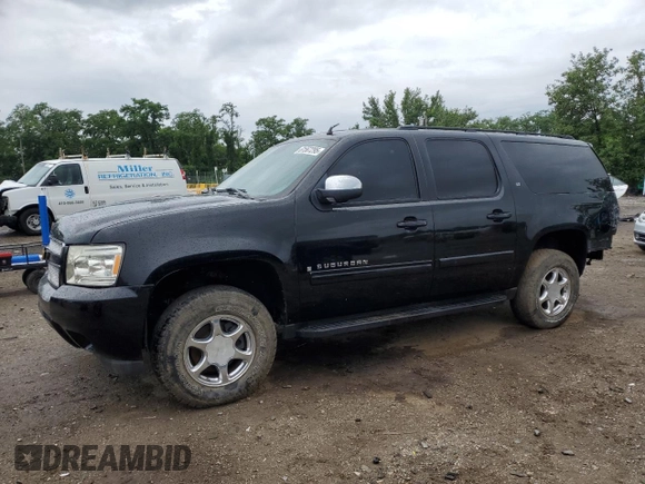 2008 Chevrolet Suburban LTZ with VIN 1GNFK16308J107400, listed as a Copart auction lot 61567295 with 272,454 mi miles and Salvage title. Bid and sale history available at DreamBid. Image 1.
